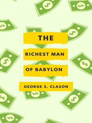 cover image of The Richest Man In Babylon--Original Edition